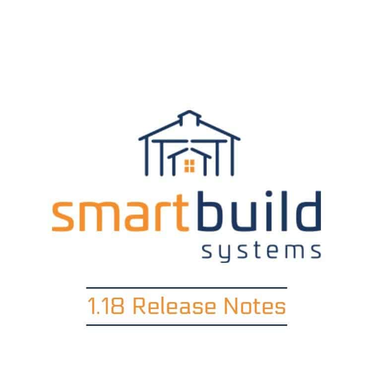 SmartBuild Systems Release Notes Graphic