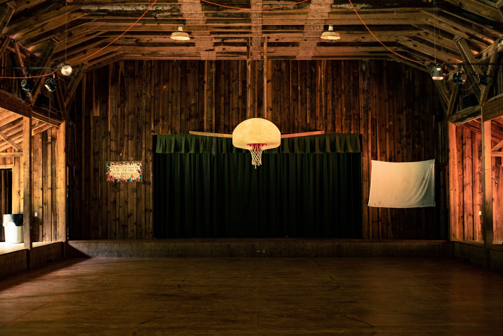 pole barn playroom