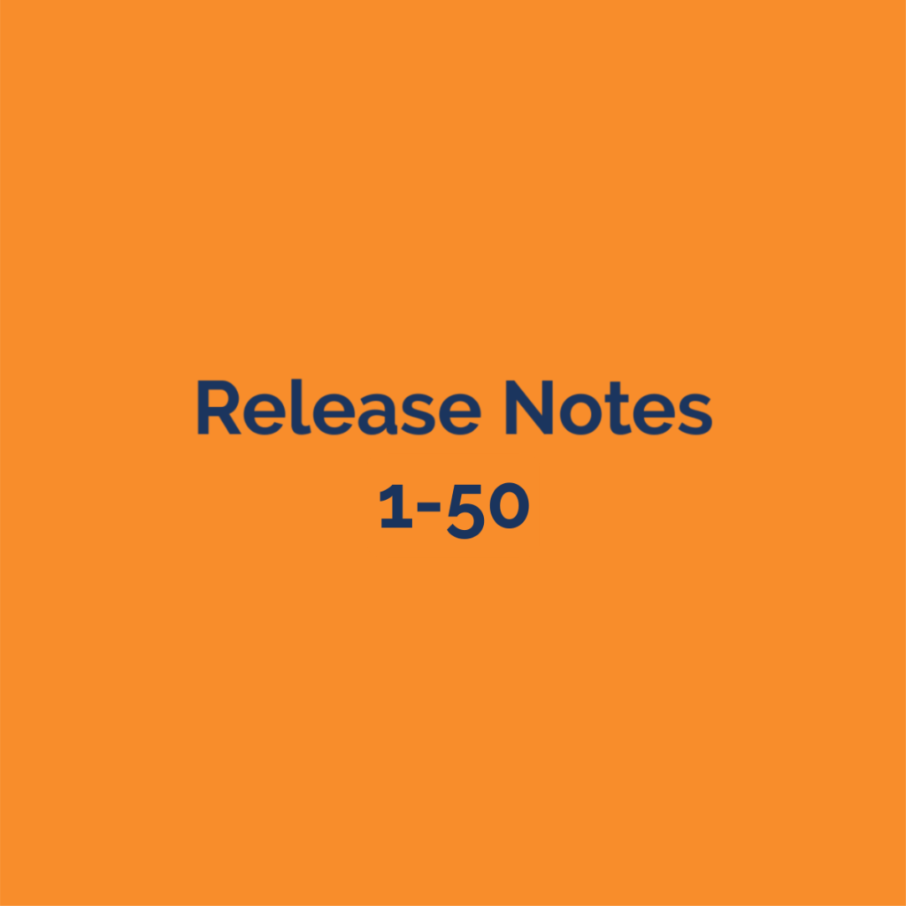 SmartBuild Release Notes 1-50