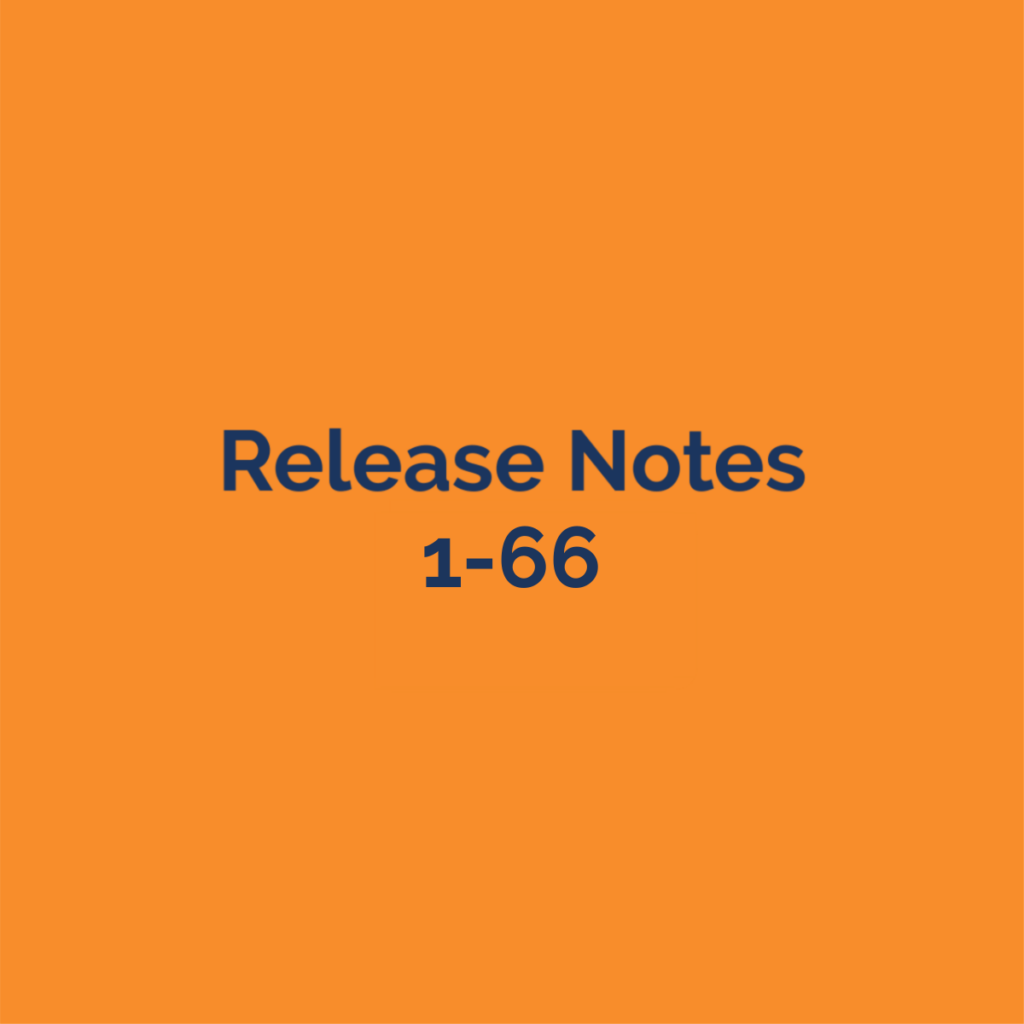 smartbuild release notes 1-66
