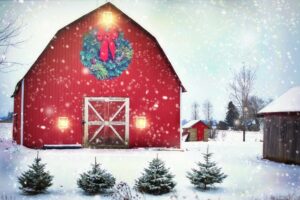 Pole barns for holiday parties